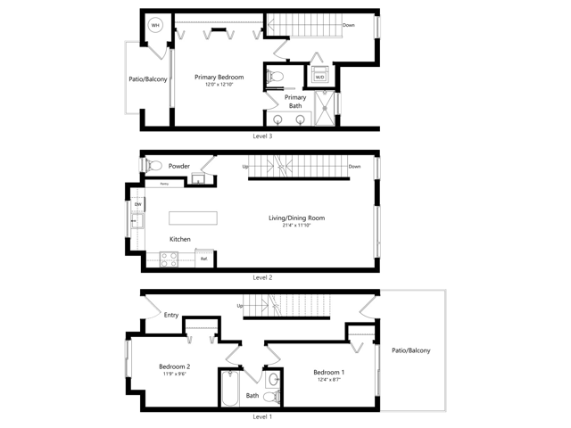 The Snoqalmie | 3x2.5 | 1467 sq ft - Traverse North Bend