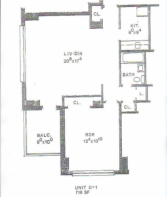 unit layout - 1121 Arlington Blvd