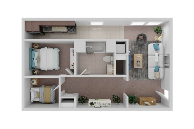 2 Bedroom - Park Crescent