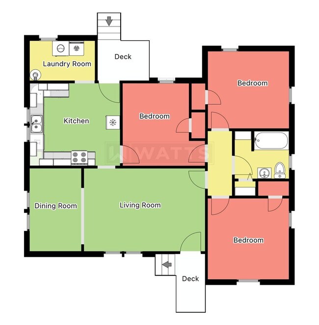 Building Photo - Renovated 3-Bed, 1-Bath Home in East Lake