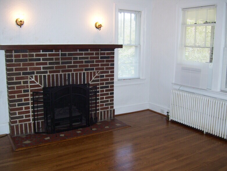 Fireplace in living room. - 3723 Henrico St