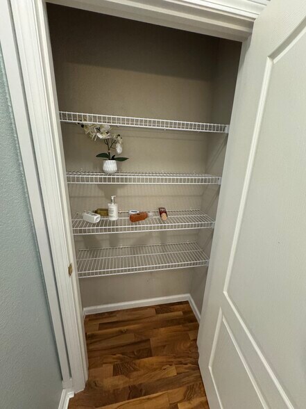 Linen Closet - 12860 University Cres