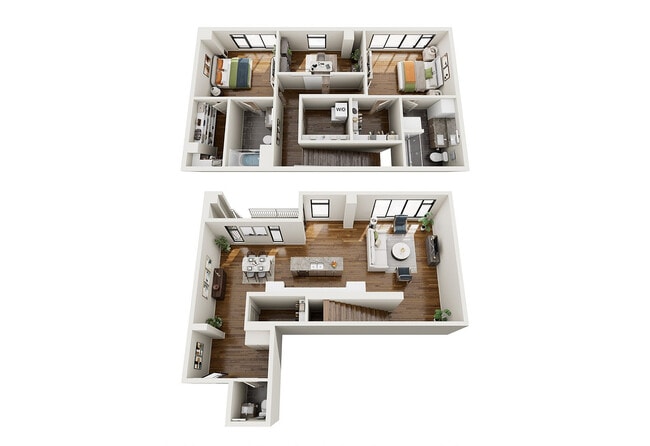 Horizon Townhome 2 BR - 2,127 SF - NOVA