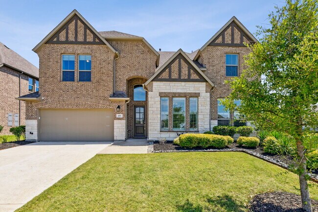 Front of the house with custom elevation - 2871 Cannon Dr