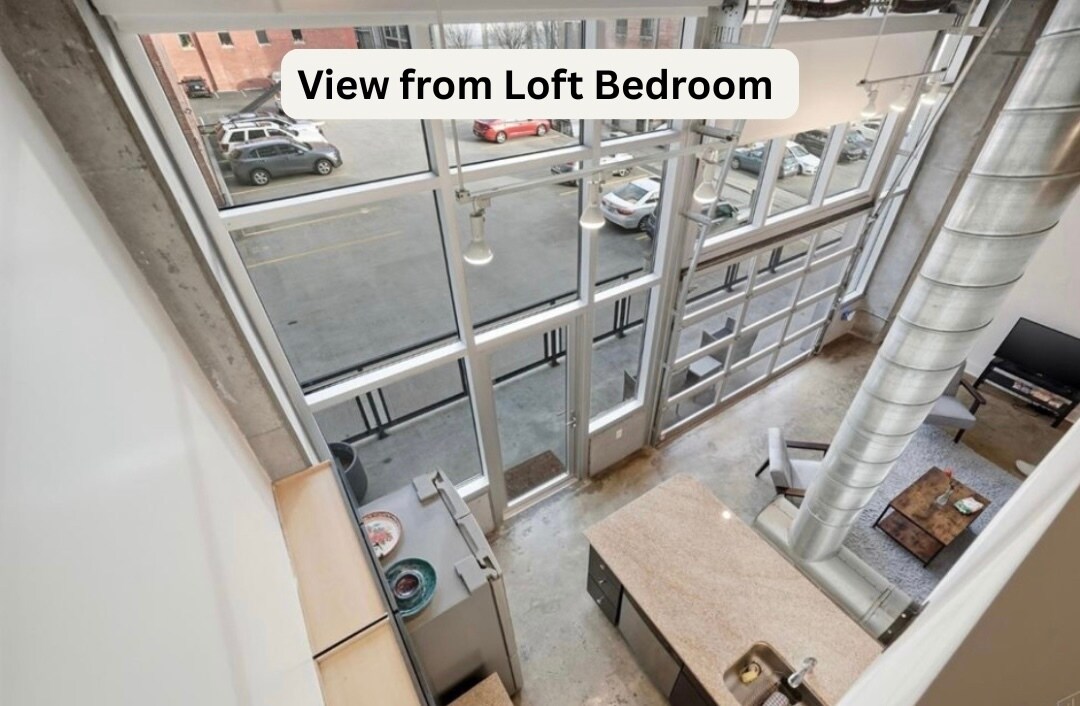 View from Master Bedroom - 353 W 4th St