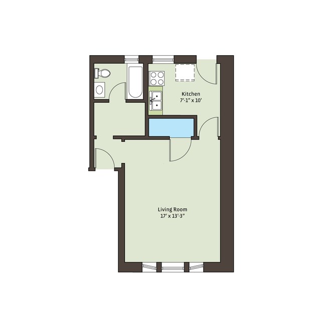 Floorplan - 5528 S. Cornell Avenue