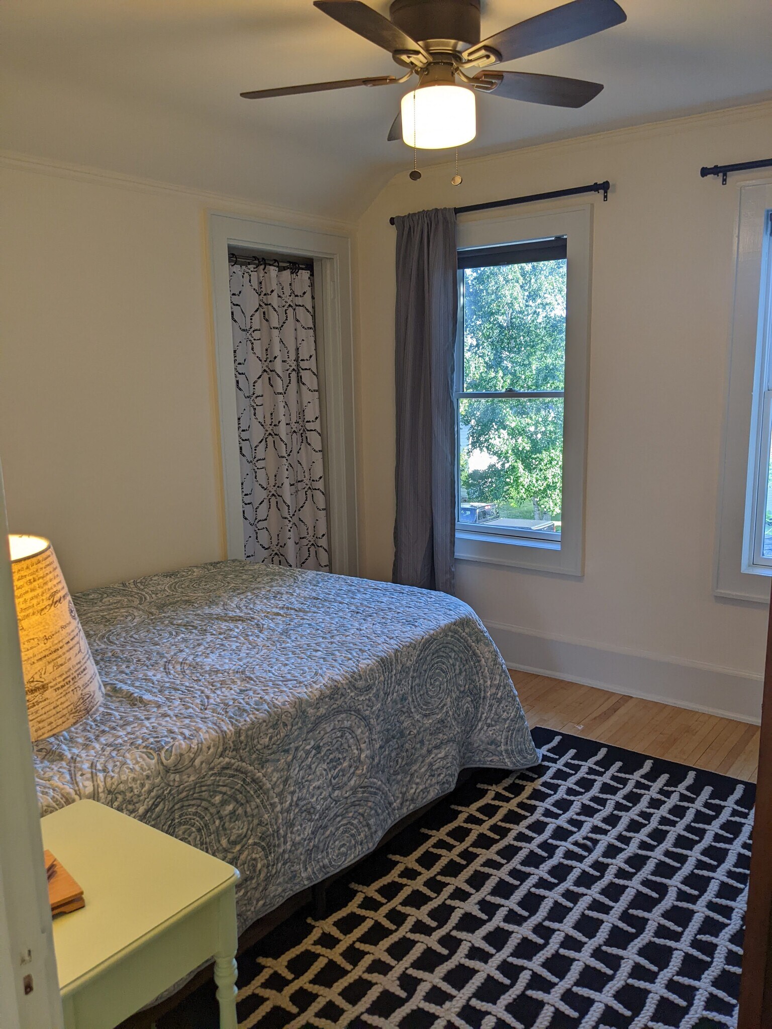 Front bedroom with full bed - 4419 Cooke St
