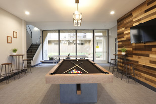 Game Room- Billiards - Wilbur Oaks Apartments