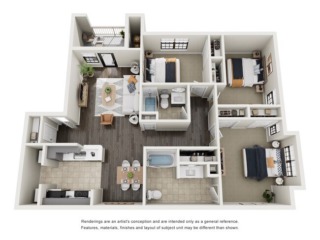 Floorplan - Stonegate Apartments