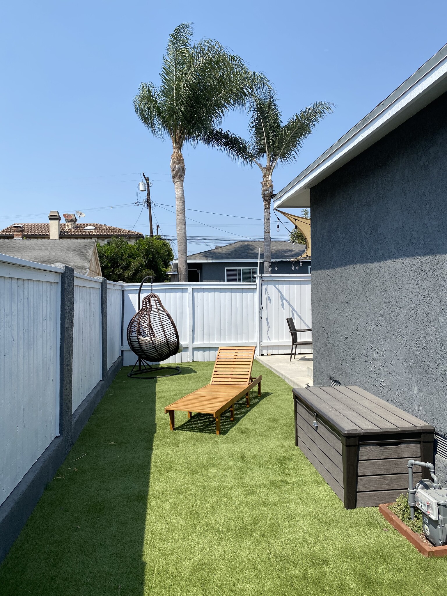 Private and Enclosed Backyard - 2411 Gates Ave