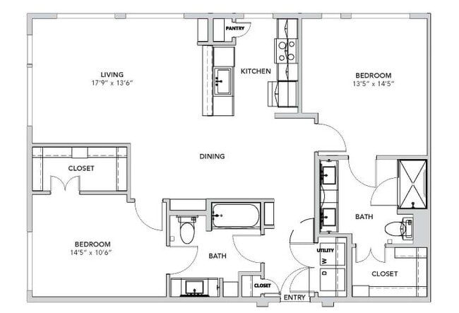 Floorplan - Cypress at Trinity Groves