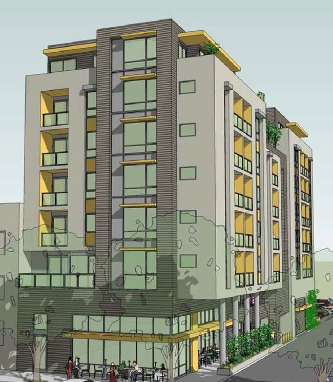 Rendering - 1317 S Hope St