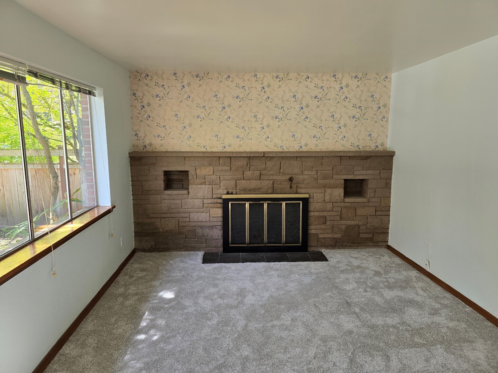 Stone Fireplace - 4005 N 24th St
