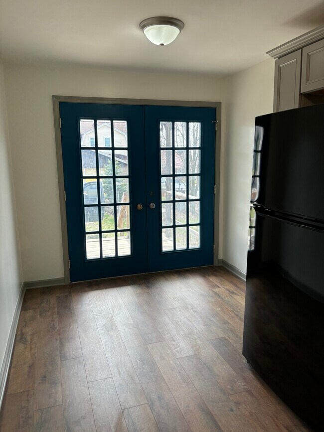 French doors to rear yard - 135 W Miller Ave