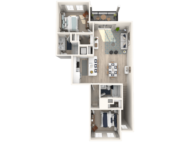 Floorplan - Altis Grand Suncoast Apartments