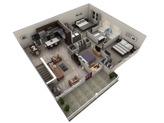 Floorplan - Springs At Cobblestone Lake