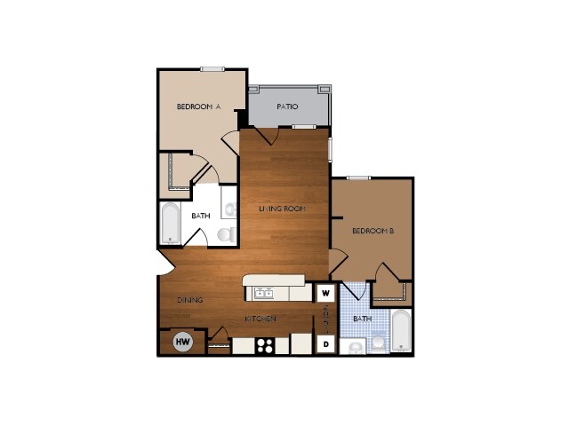 2BR - Independence Place West Fayetteville