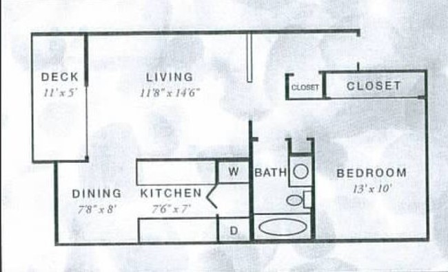 1BR/1BA - Mt Scott Commons