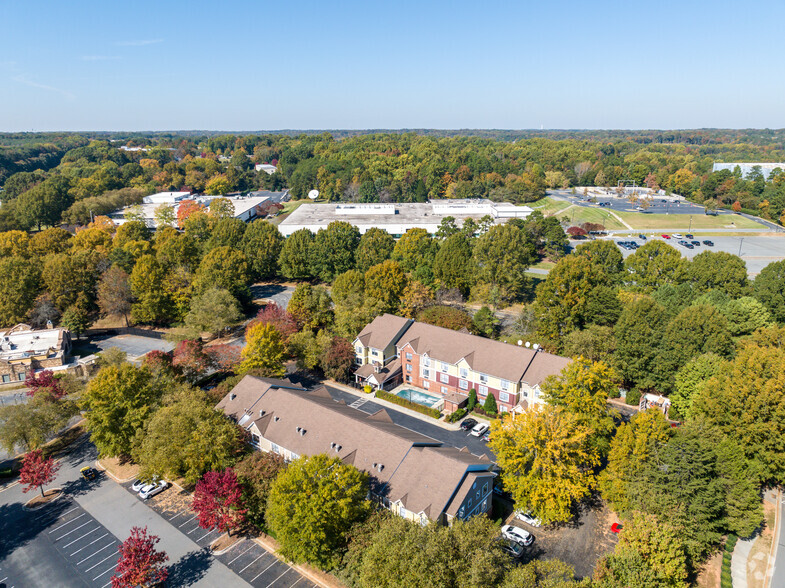 Aerial Photo - Flats at 87Ten