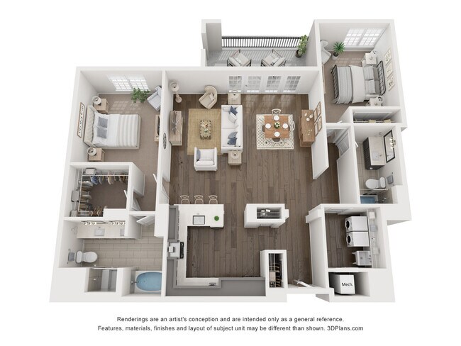 Floorplan - The Residences at Amberley Woods