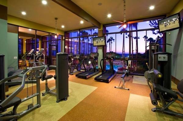 Gym overlooking ocean at the resort - 660 The Village