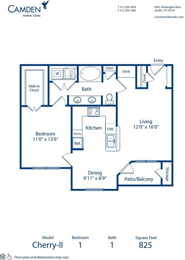 Floorplan - Camden Amber Oaks