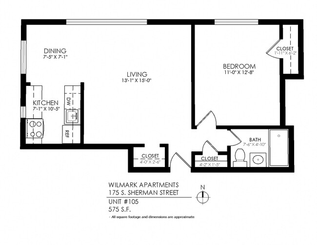 Floorplan - Wilmark Apartments