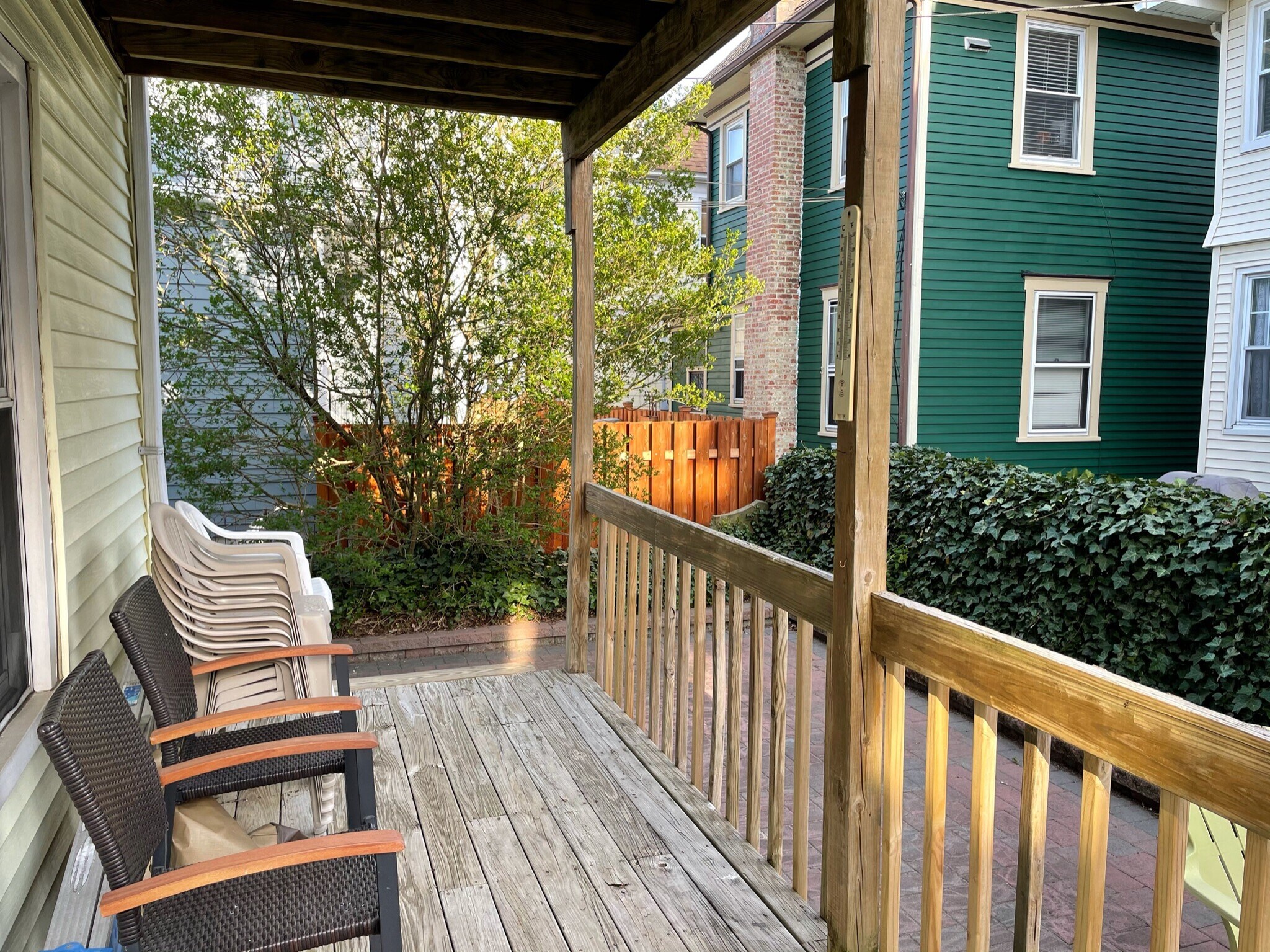 Apt A Back Porch - 84 Mount Hermon Way