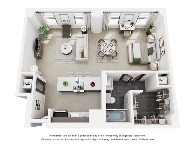 Floorplan - National City Tower Lofts