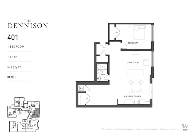 Floorplan - The Dennison