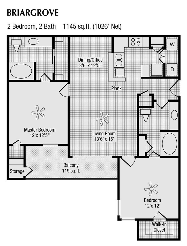 Floorplan - Briargrove At Vail
