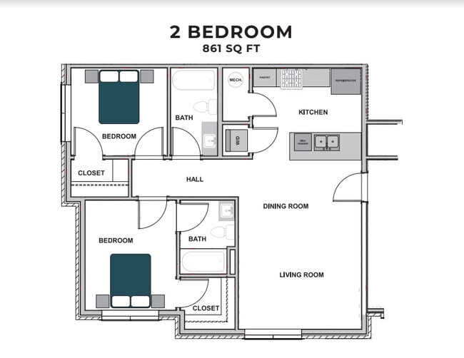 Floorplan - The Reserve at Springdale