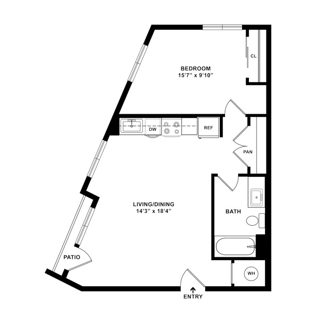 Floorplan - Entwine Apartments