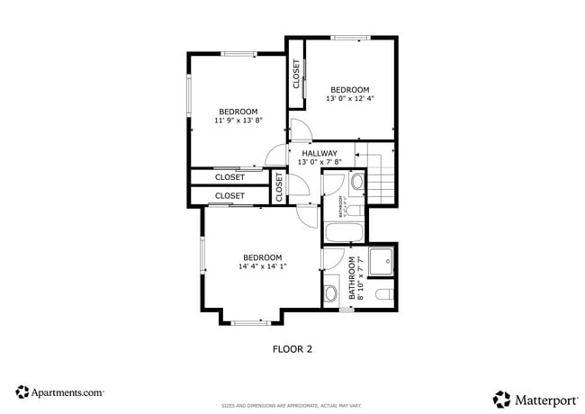 4BR, 3BA - 1,481SF - Blueberry Tri-Plex