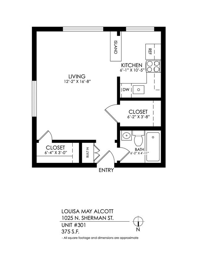 Floorplan - Louisa May Alcott