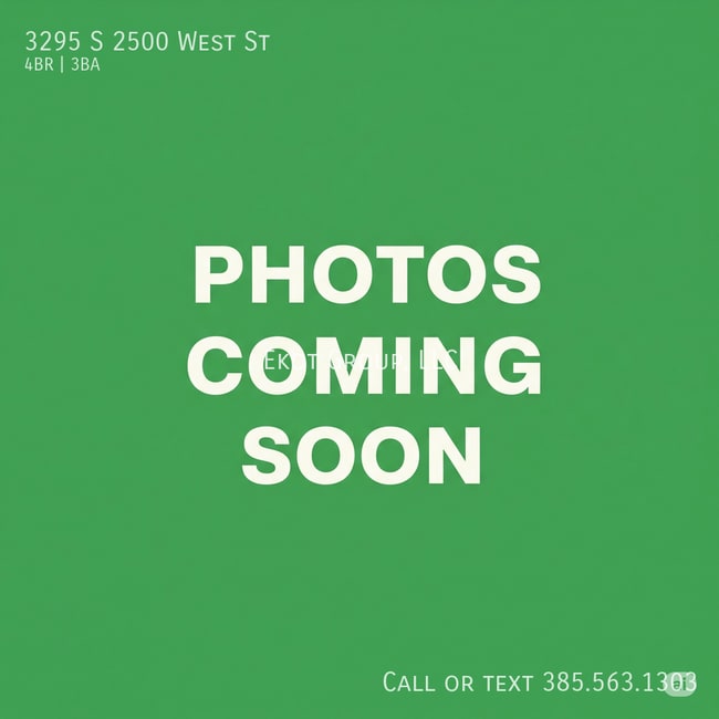 Building Photo - 3295 S 2500 W St