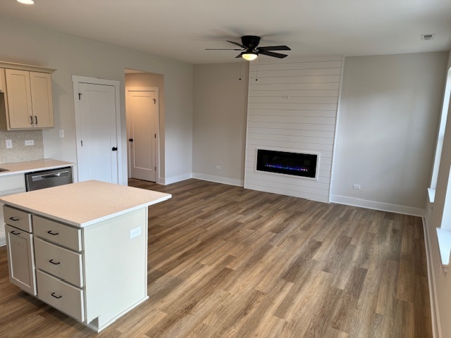 Living Room - Dining Space - 14 W 4th St