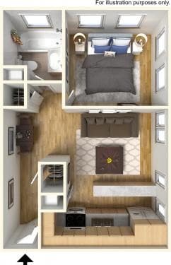 Floorplan - The Point Apartments