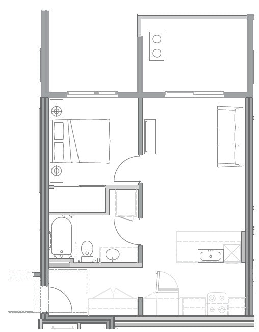 Floorplan - Uptown at Kirkland Urban