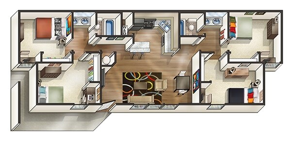 4BR/2BA - Evergreen Auburn