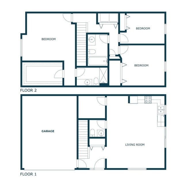 Floorplan - Townhomes at Mallard Creek