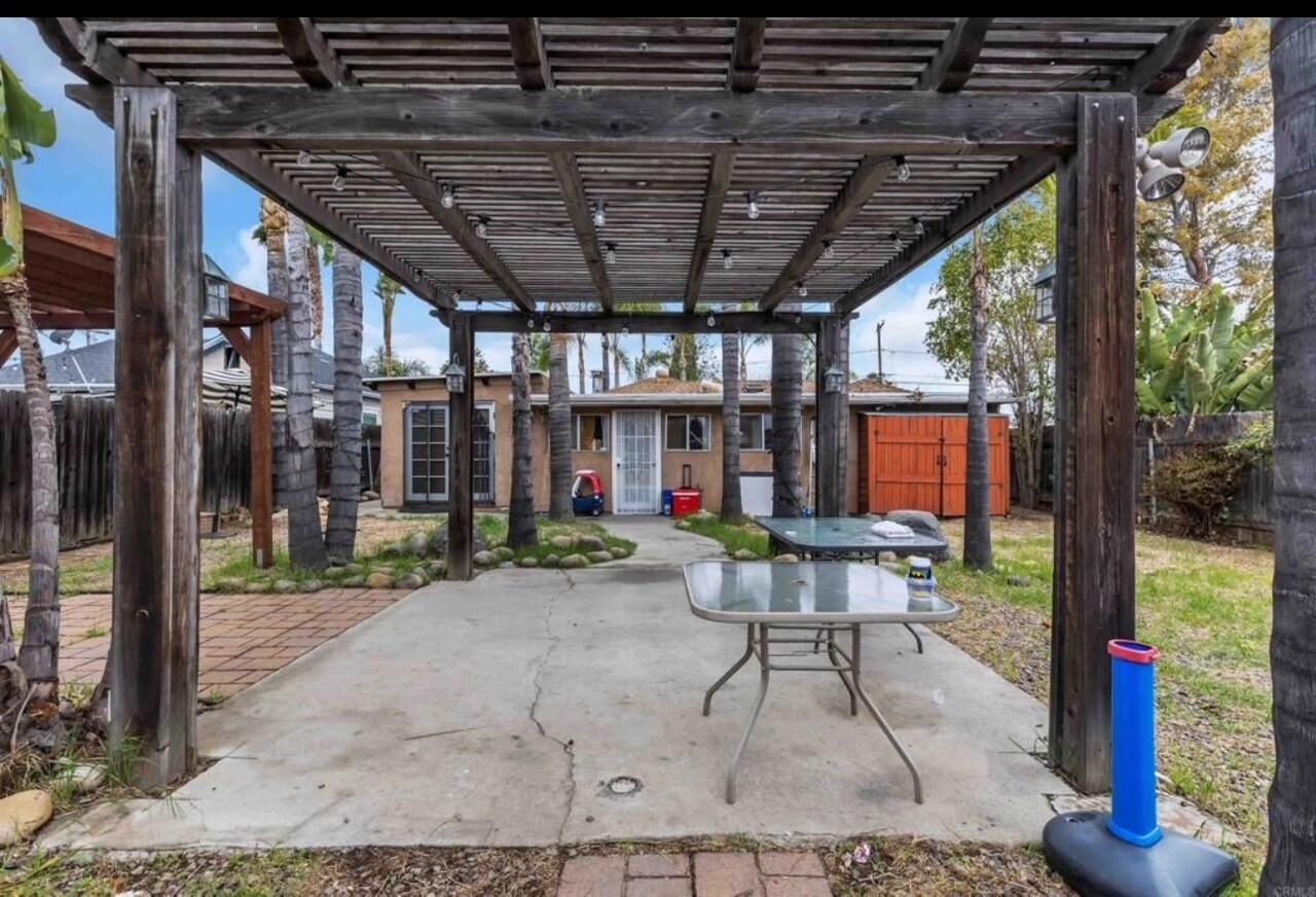 Backyard - 529 S Sunshine Ave