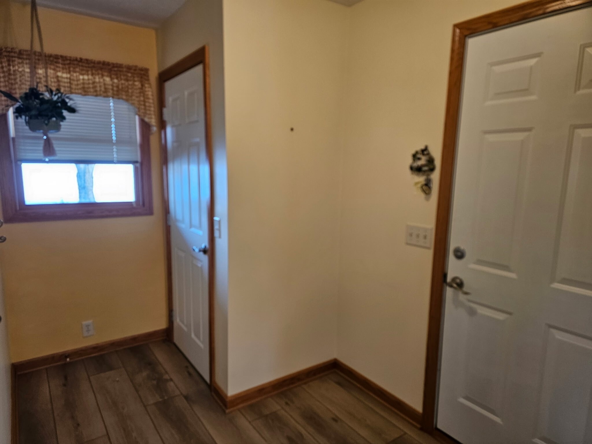 Closet and door to garage - 1009 Woodland St SW