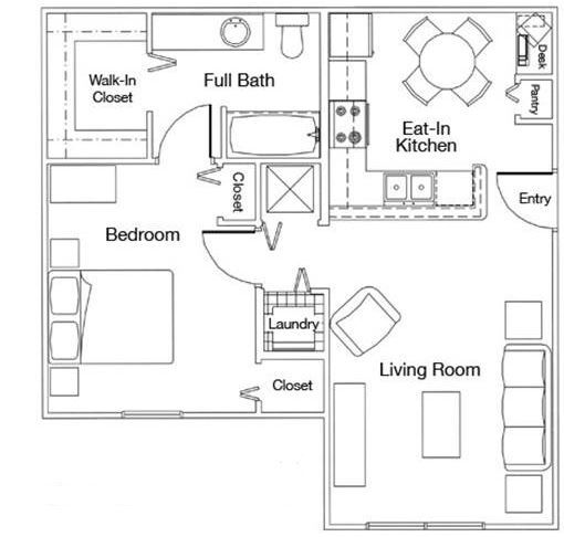 Floorplan - Wexford Apartments