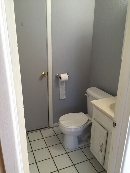 1/2 bath includes a toilet and a sink - 4123 Villa Dr