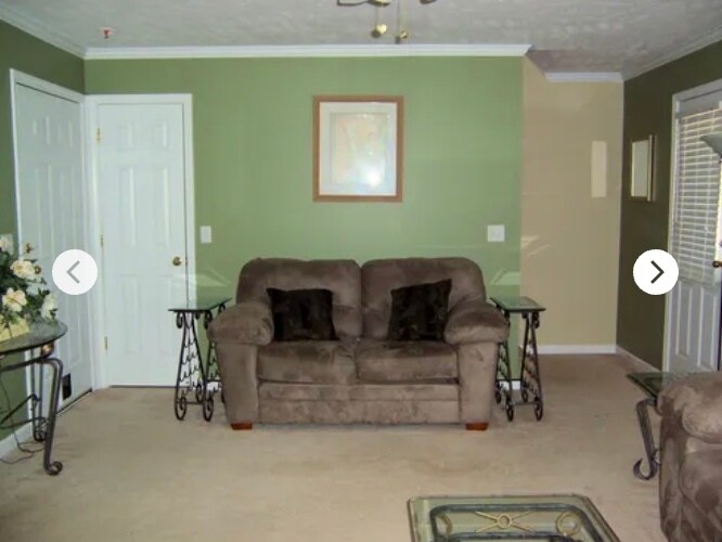 living room/entry to stairs on the right - 2950 Baby Ruth Ln