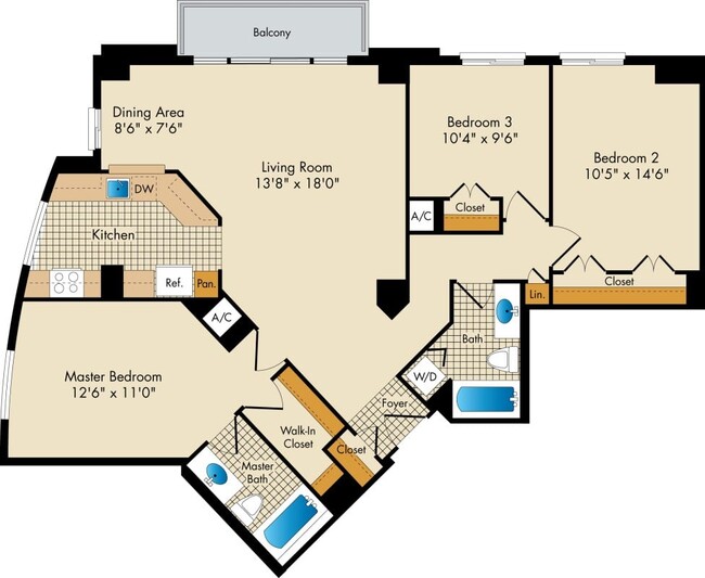 Floorplan - The Metropolitan