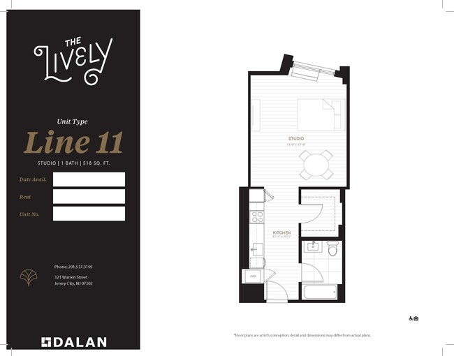 Floorplan - The Lively