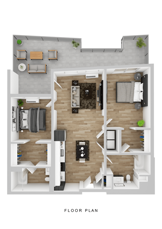 Floorplan - Hyas Point Apartments