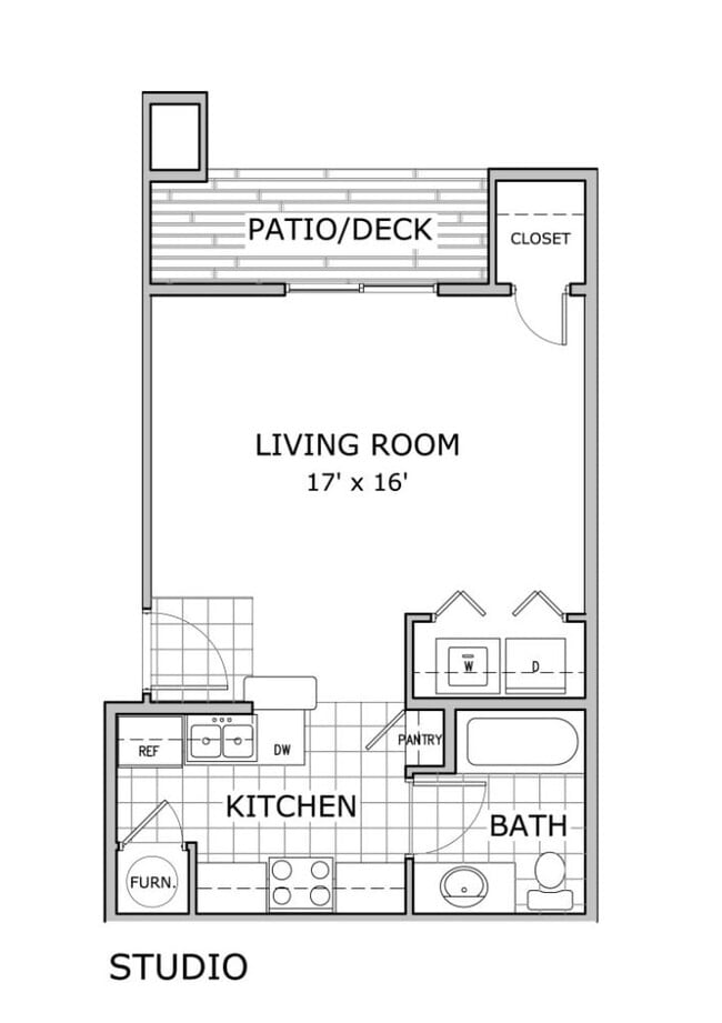 Battlefield Park Phase 2 Studio - Battlefield Park Apartments